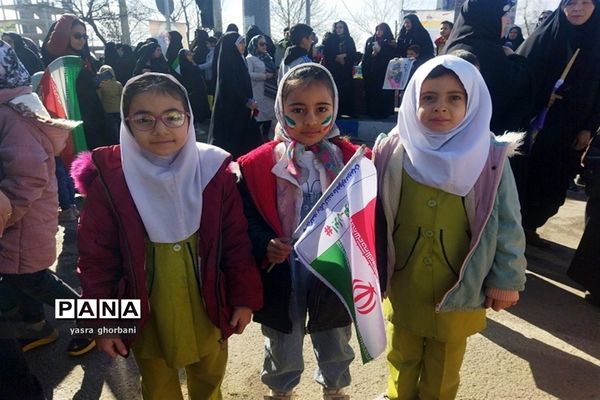 راهپیمایی ۲۲ بهمن در شیروان