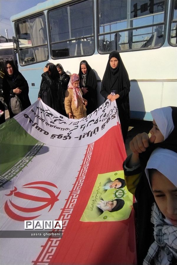 راهپیمایی ۲۲ بهمن در شیروان