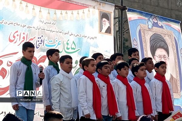 خروش عظیم ملت ایران در راهپیمایی ۲۲ بهمن نصیر شهر