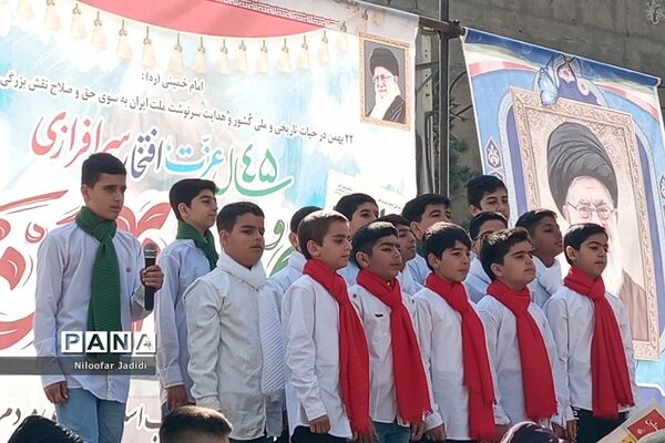 خروش عظیم ملت ایران در راهپیمایی ۲۲ بهمن نصیر شهر