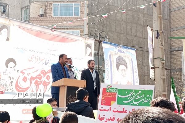خروش عظیم ملت ایران در راهپیمایی ۲۲ بهمن نصیر شهر