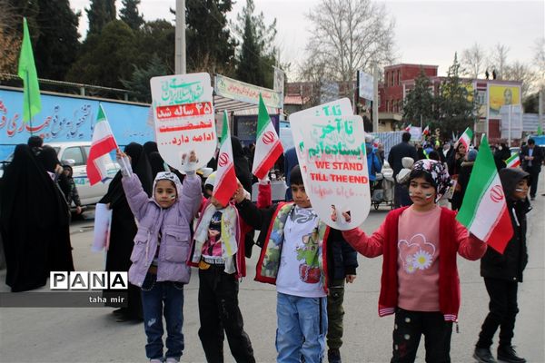 راهپیمایی یوم الله۲۲ بهمن در لرستان