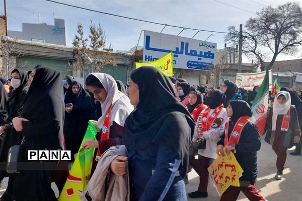 راهپیمایی یوم الله۲۲ بهمن در لرستان