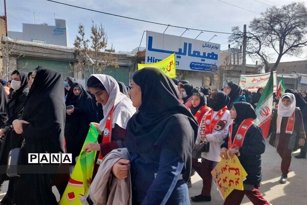 راهپیمایی یوم الله۲۲ بهمن در لرستان