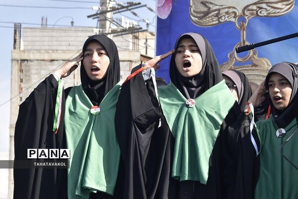 راهپیمایی ۲۲ بهمن شهرستان پردیس