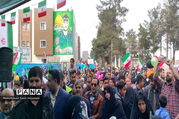 راهپیمایی مردم  خراسان جنوبی  در ۲۲ بهمن