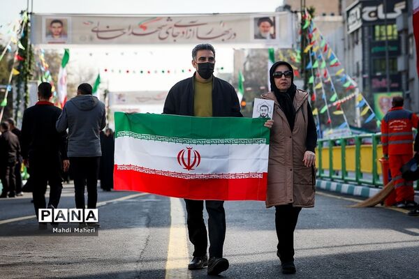 راهپیمایی ۲۲ بهمن در تهران