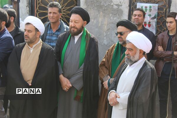 برگزاری راهپیمایی باشکوه ۲۲بهمن ماه در شهر جوادآباد