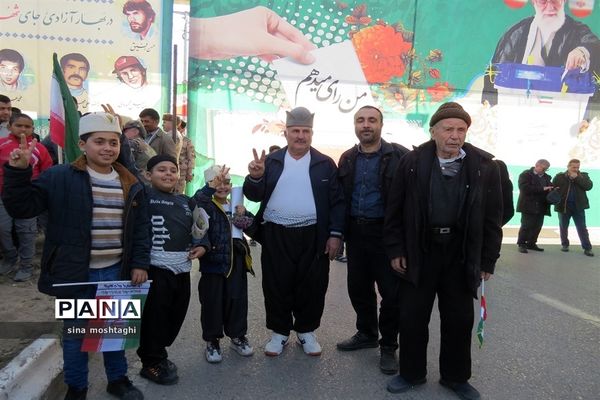 راهپیمائی ۲۲بهمن ماه۱۴۰۲ با حضور پرشور شهروندان شهرستان بجنورد