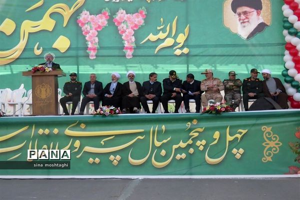 راهپیمائی ۲۲بهمن ماه۱۴۰۲ با حضور پرشور شهروندان شهرستان بجنورد