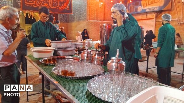 باز هم فعالیت چایخانه حضرت زهرا(س)در قاب پانا