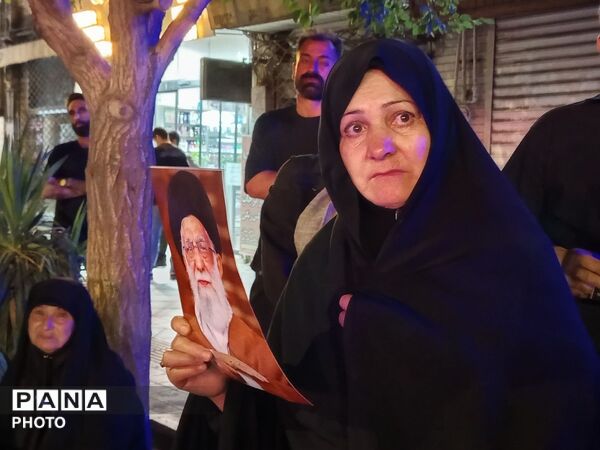 عزاداری امام حسین (ع)در صد و بیست و نهمین شب-۲