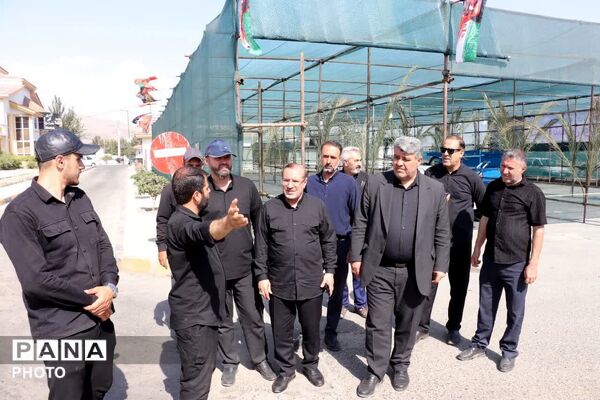 بازدید فرمانده انتظامی استان البرز از موکب عاشقان امام شهید شهرستان ساوجبلاغ