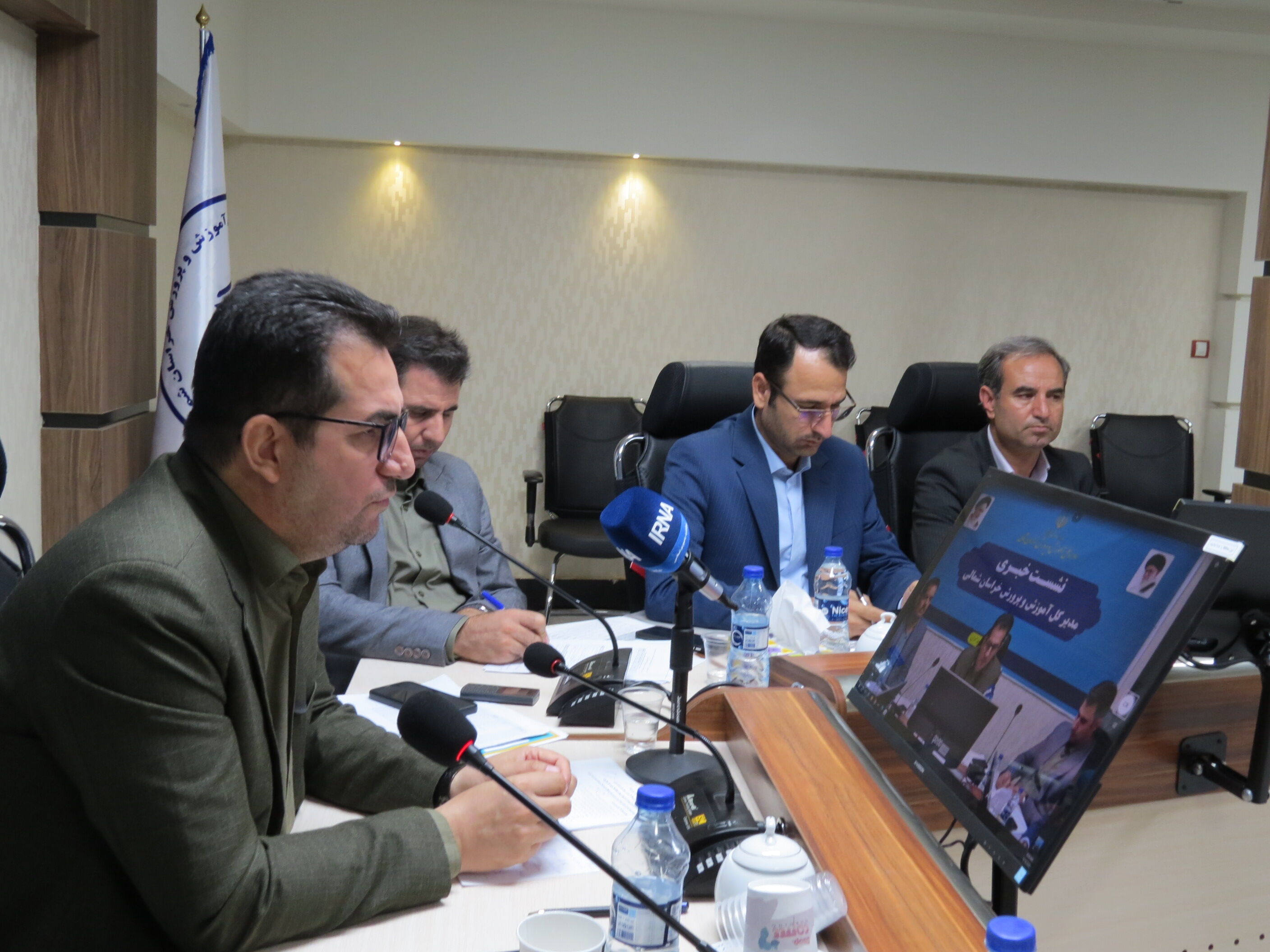 نشست خبری مدیرکل آموزش پرورش خراسان شمالی