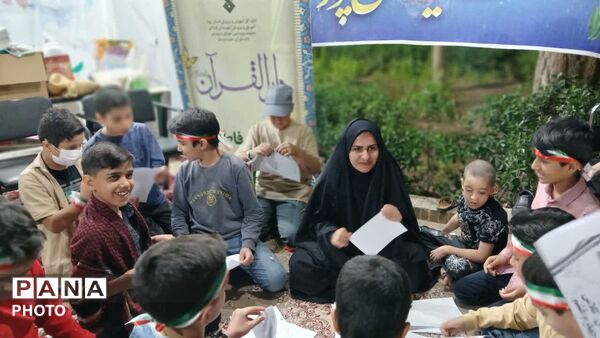 موکب سفیران قرآن، با حضور دانش‌آموزان نورانی شد