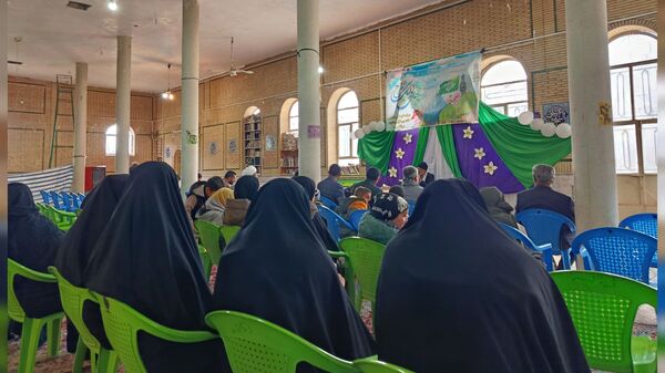 اجتماع امام زمانی‌ها در حسینیه‌ دهکهنه منطقه میانکوه 