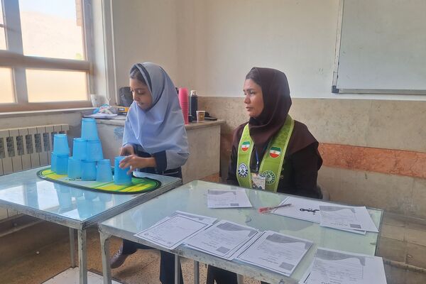 مسابقات بازی‌های فکری رویش دختران مرحله استانی در شیراز