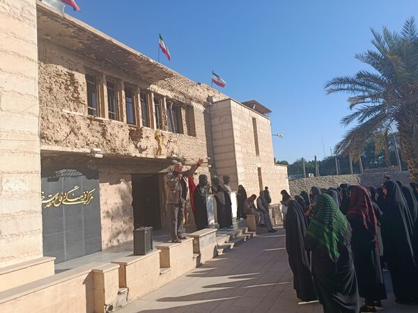حضور دختران رضویه در اردوی راهیان نور