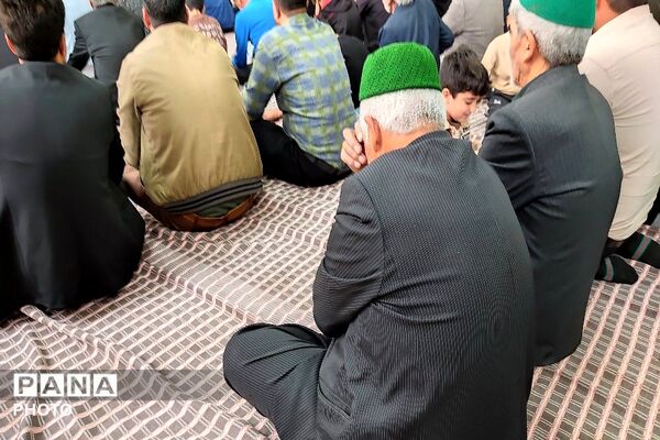 مراسم عزاداری شهادت امام جعفر صادق علیه السلام در حسینیه شهربار
