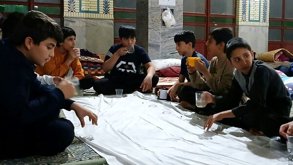  اعتکاف دانش‌آموزی در شهرستان بن