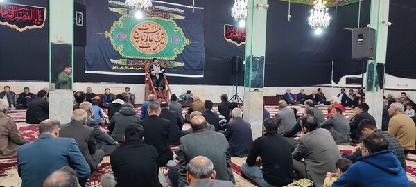 مراسم عزاداری ایام فاطمیه در شهرستان خلیل‌آباد
