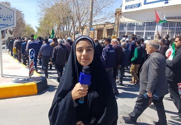 راهپیمایی روز قدس صدای مردم شهرستان کوهپایه در برابر ظلم