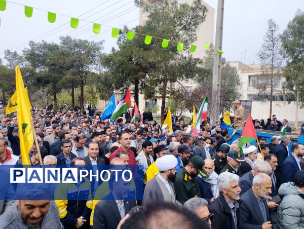 ابراز وحدت و همدلی سمنانی‌ها با مردم مظلوم فلسطین در روز قدس