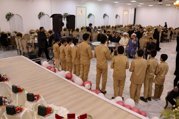 جشن ازدواج‌‌ آسان ۹ زوج بسیجی در گناباد