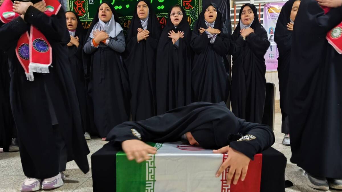 ایستگاه صلواتی در دبستان شهید غیور اصلی