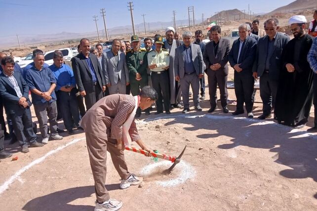 آغاز ساخت مجتمع آموزشی «گل نرگس»، اولین مدرسه ایرانی-اسلامی در خوسف