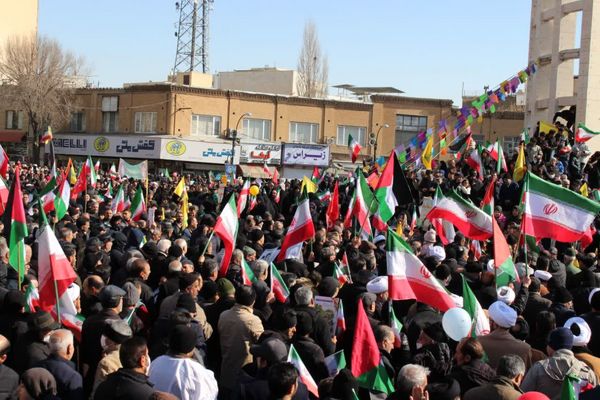 یک زنجان متحد در روز ۲۲بهمن 