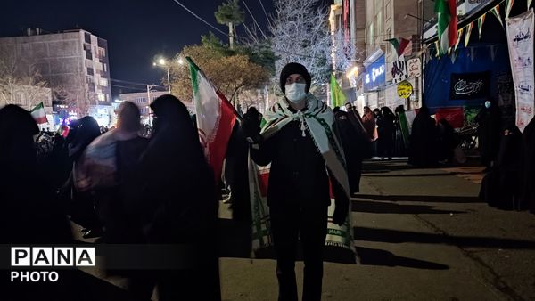 یازدهمین شب مراسم شهادت آیت الله سید علی خامنه‌ای در بلوار فضل 