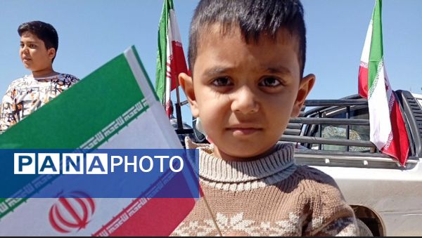 حضور مردم روستای براباد در راهپیمایی روز جهانی قدس