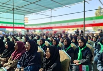 آیین آغاز سال تحصیلی جدید در مدرسه شهید ستاری قرچک