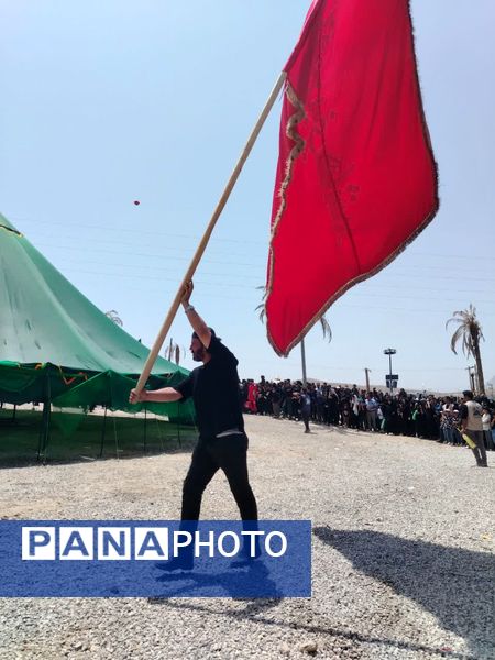 مراسم تعزیه‌خوانی در شهر طاقانک