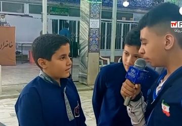 حضور پرشور دانش‌آموزان اصفهانی در انتخابات 