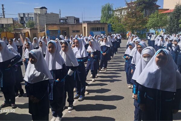 طنین زنگ سلامت در مدرسه خواهران بابایی