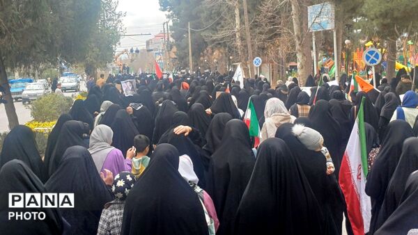 راهپیمایی پرشور کوهدشت در روز جهانی قدس 