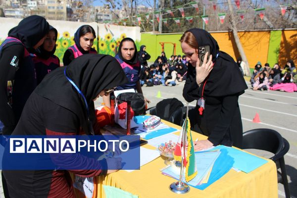 مسابقات «جام اقتدار» در دبیرستان سیدجواد جوادی ناحیه 1 کرج 