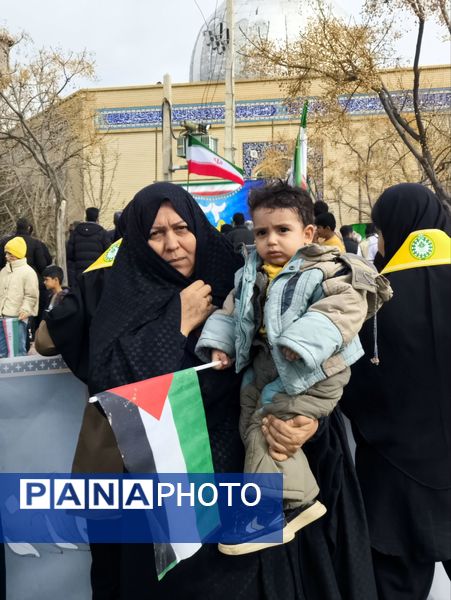 راهپیمایی۲۲ بهمن  شهرستان مانه 