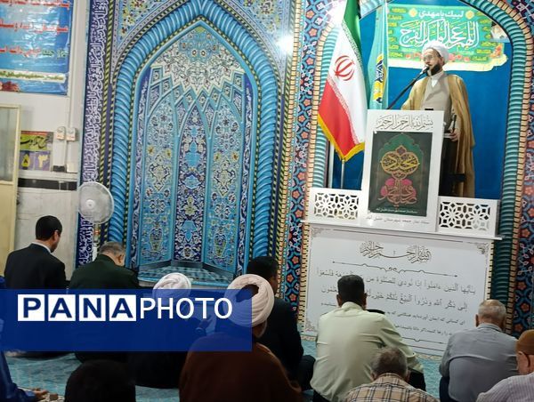 نماز عبادی سیاسی جمعه در شهرستان خلیل آباد
