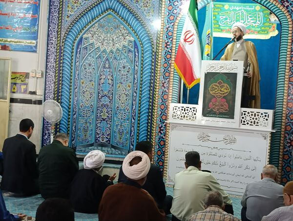 نماز عبادی سیاسی جمعه در شهرستان خلیل آباد