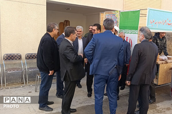 آیین زنگ سپاس معلم در هنرستان نور هل اتی حصار گرمخان