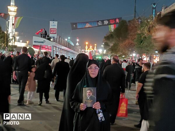 وداع با آقای شهید ایران در مشهدالرضا