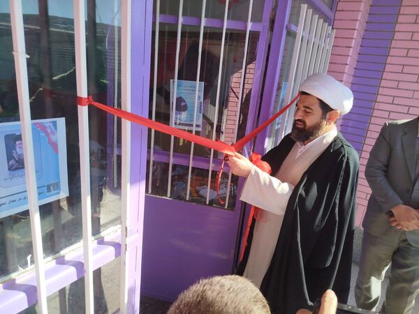 افتتاح پایگاه نهضت سواد آموزی در روستای رستم آباد شهرستان فاروج 