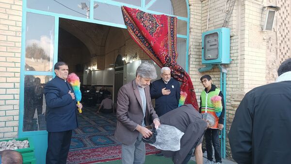 نماز عبادی سیاسی جمعه در هفته بسیج مستضعفین در نیشابور 