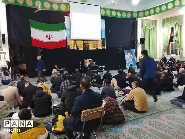 مراسم شب قدر در مسجد شهدای گمنام 