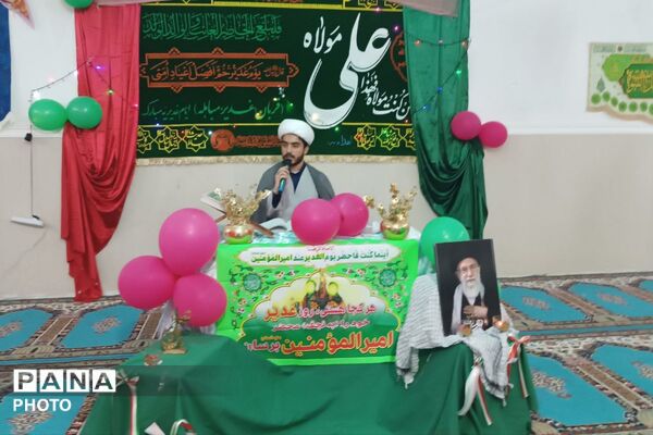 جشن باشکوه عید غدیر در مسجد حضرت ابوالفضل (ع) شهرک انقلاب رودبار