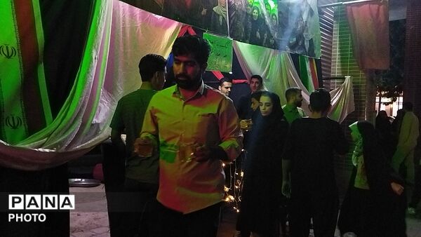 موکب ایران جان در بلوار فضل نیشابور 