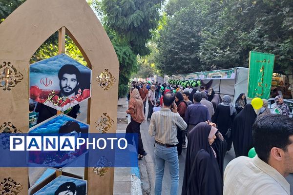 حضور پرشور مردم شهریار در راهپیمایی کیلومتری غدیر 